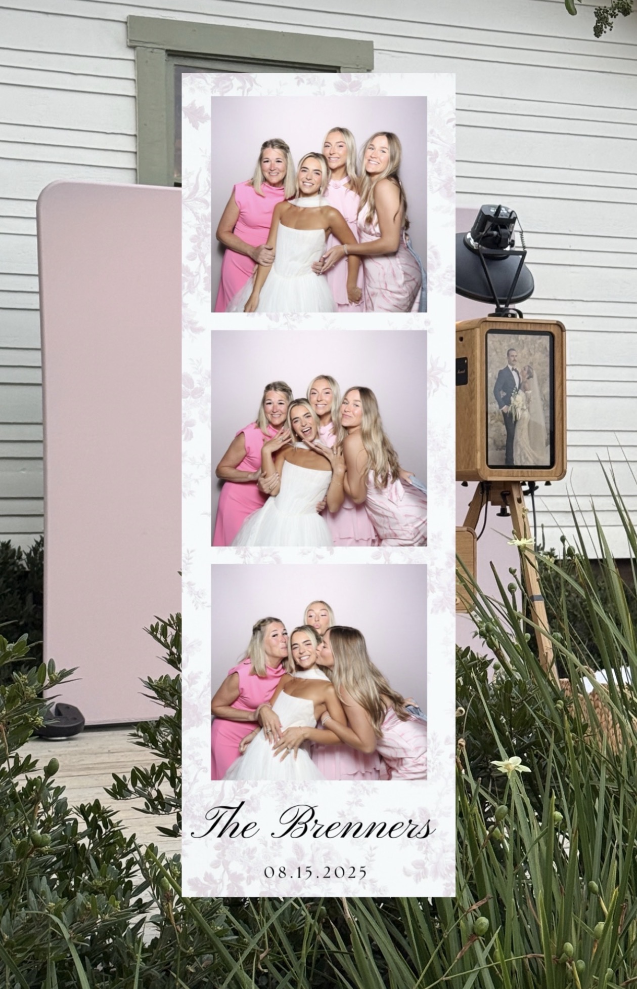 Event celebration photobooth